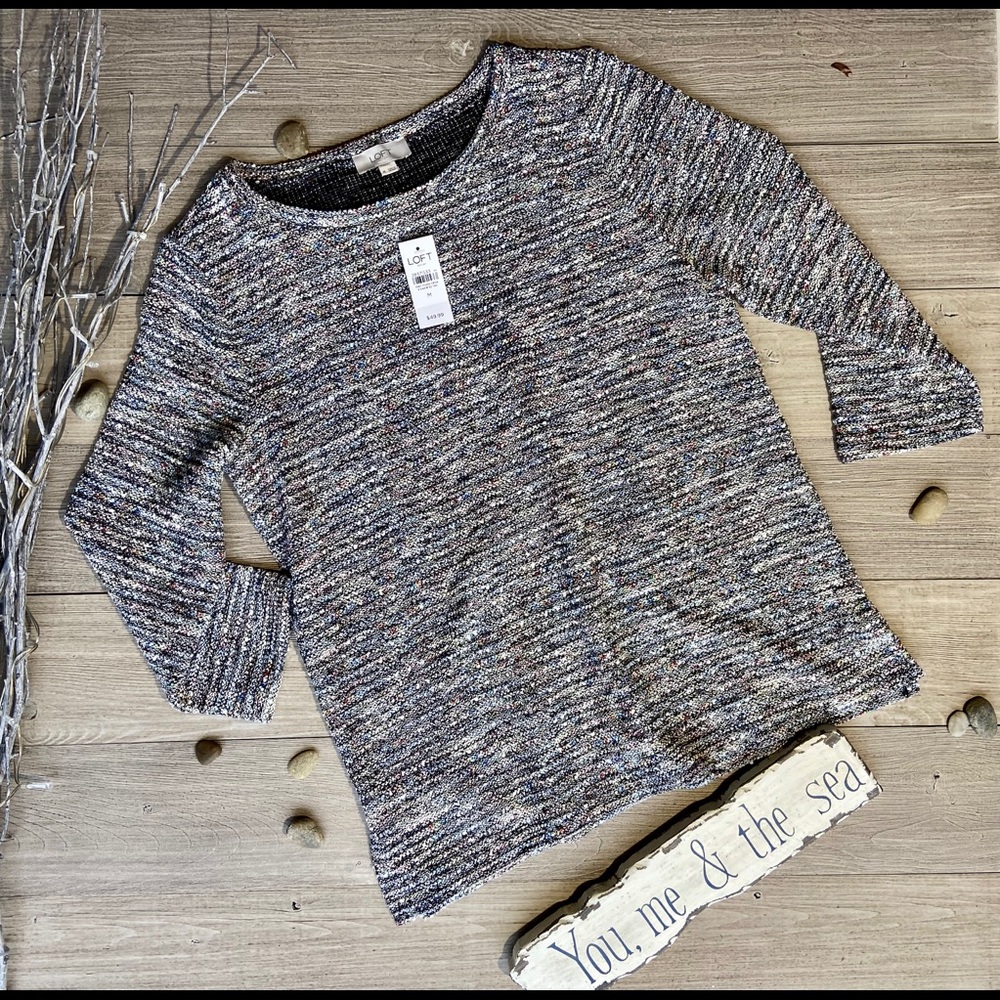NWT Loft Quarter Length Shirt
